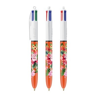 Bolígrafo Bic 4 colours Fine personalizable